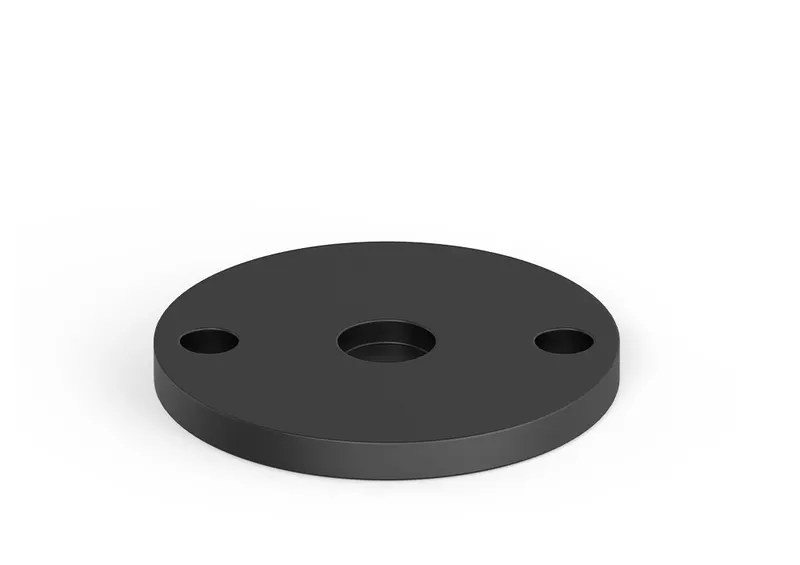 Podkładka antypoślizgowa do stopy wahliwej z otworami montażowymi D-120mm H-7mm
