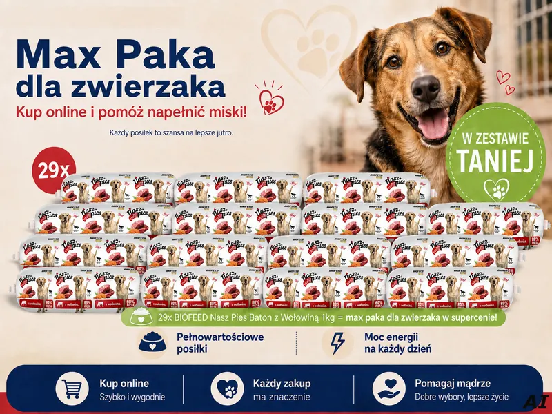 MAX PAKA DLA ZWIERZAKA - zestaw dla psa