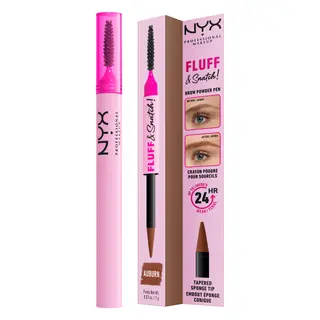 NYX Professional Makeup Fluff & Snatch! Pudrowy Pisak do Brwi Auburn