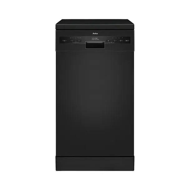Zmywarka wolnostojąca Amica DFM46C8EOiBH 45cm 10kpl 8programów Czarna