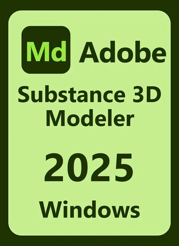 Adobe Substance 3D Modeler 2025 – Windows – licencja wieczysta ESD 1 PC