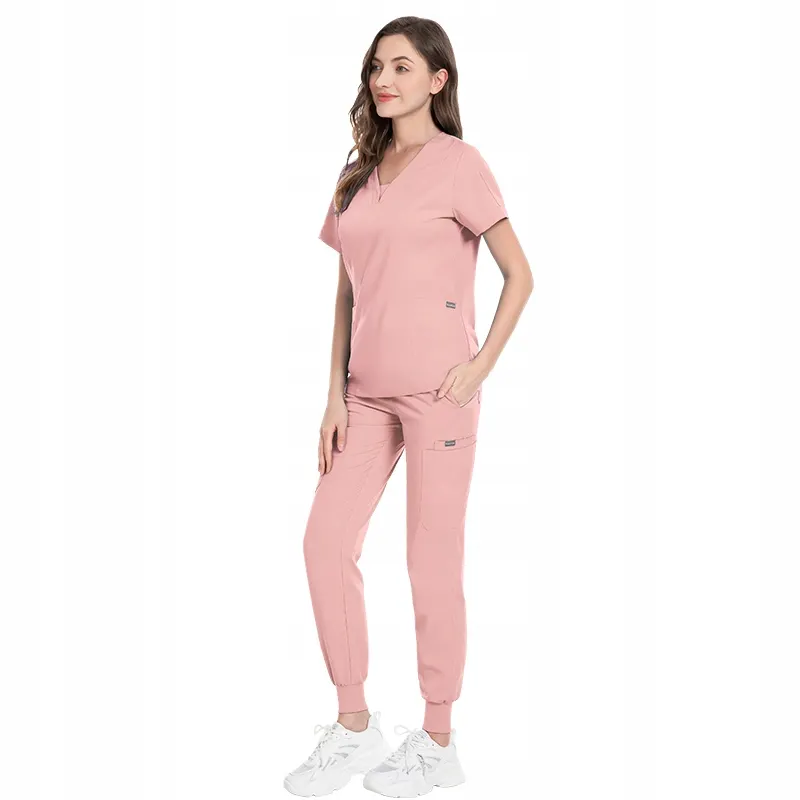Komplet Medyczny Damski Scrub Uniform Model Heal Kolor Pink Rozm. M