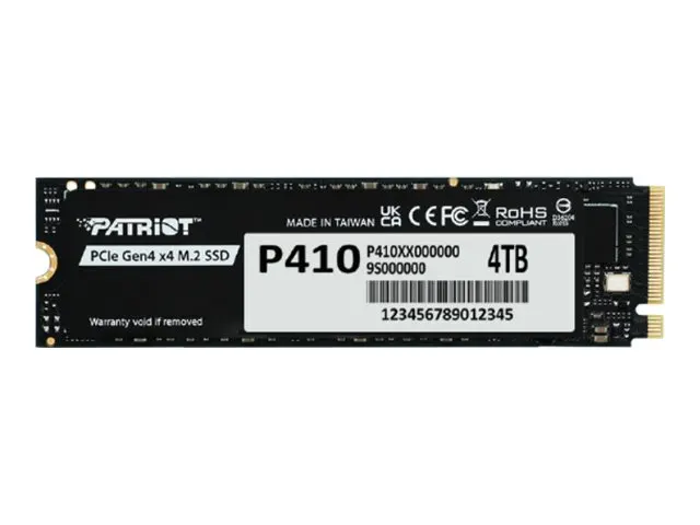 PATRIOT P410 4TB PCIe Gen 4 x4 M.2 SSD