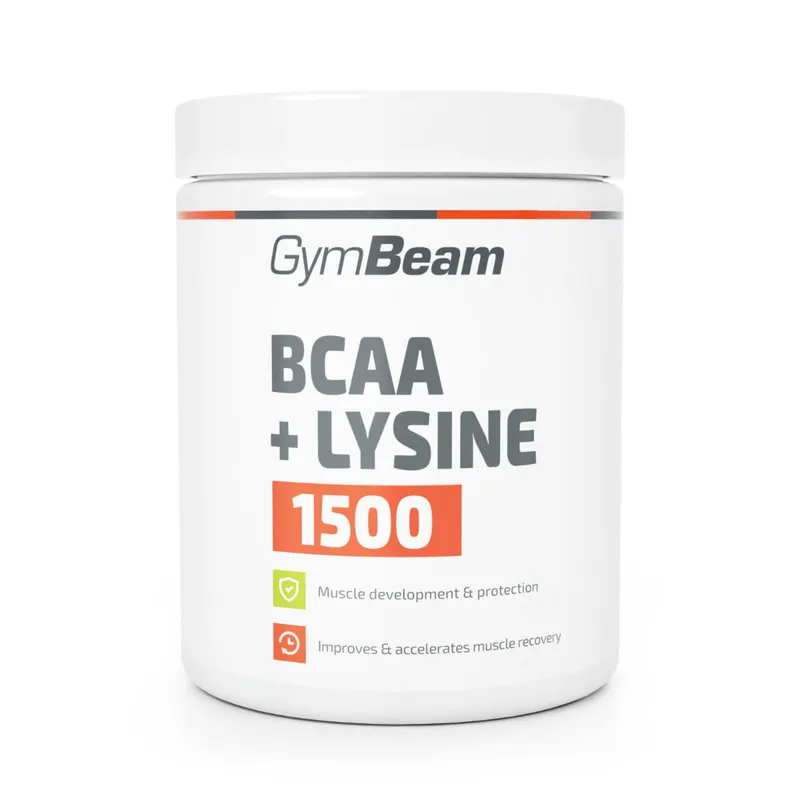Aminokwasy GymBeam BCAA 1500 + Lizyna 300tab