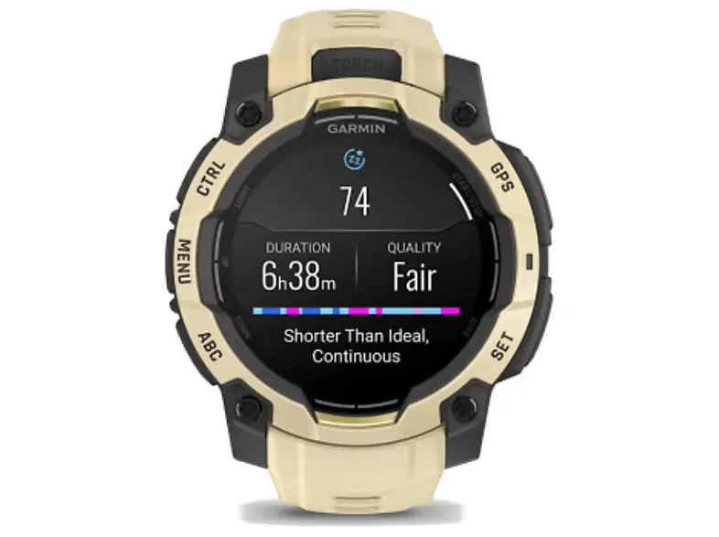 Smartwatch GARMIN Instinct 3 45 mm AMOLED Cytrynowy 010-02936-02