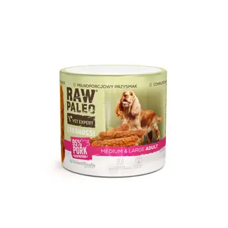 VETEXPERT Raw Paleo Cabanossi Pork Medium Large - przysmak dla psa - 100g