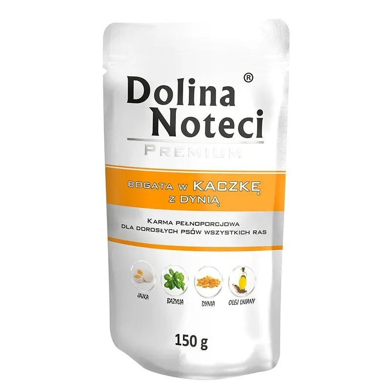 Dolina Noteci Premium bogata w kaczkę z dynią - mokra karma dla psa - 150 g