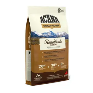 ACANA Highest Protein Ranchlands - sucha karma dla psa - 11,4 kg