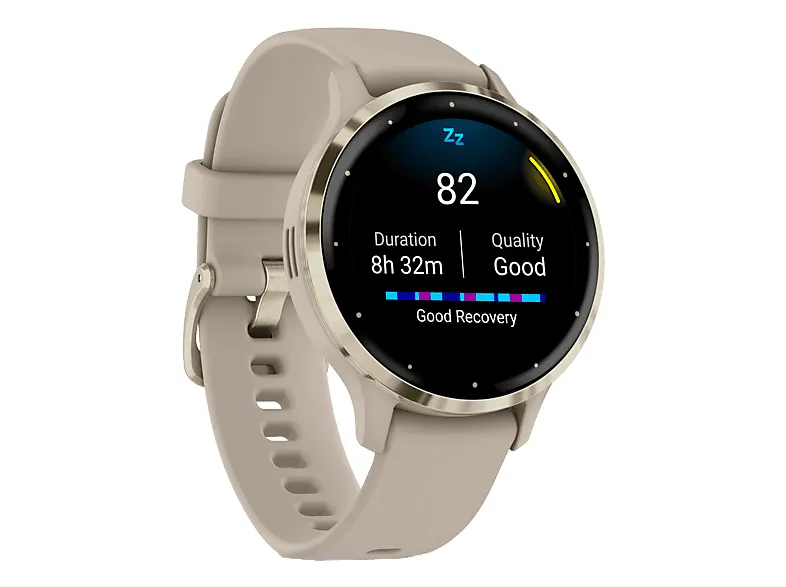 Smartwatch GARMIN Venu 3S 41mm Szaro-złoty 010-02785-02