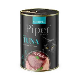 DOLINA NOTECI Piper Sterilised z tuńczykiem - mokra karma dla kota - 400g