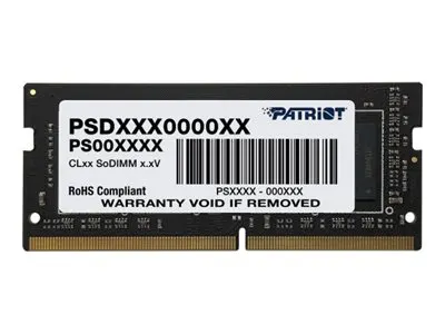 PATRIOT SIGNATURE SERIES 8GB 1x8GB DDR4 3200MT/s SODIMM
