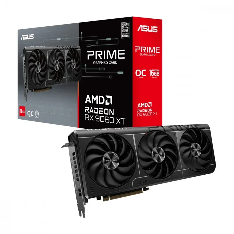 Asus Karta graficzna Radeon RX 9060 XT Prime OC 16GB GDDR6