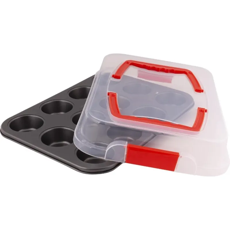 Lt3103 forma do muffinek 12szt 35x26,4cm z pokrywą dolce lamart lamart lt3103