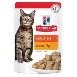 HILL'S Science Plan Adult z kurczakiem - mokra karma dla kota - 85 g