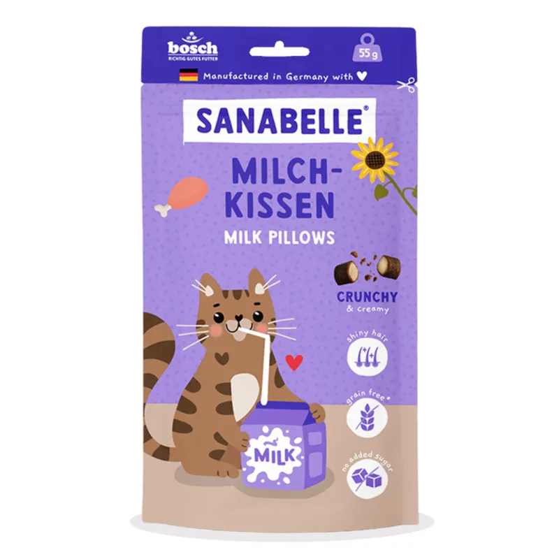 Sanabelle Milk Pillows - Mleczne poduszeczki, 7 x 55 g