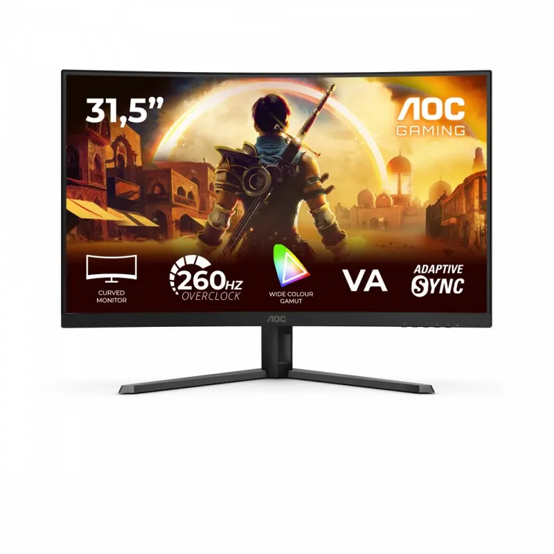 AOC Monitor C32G42ZE 31.5 cala VA Curved 240Hz HDMI DP