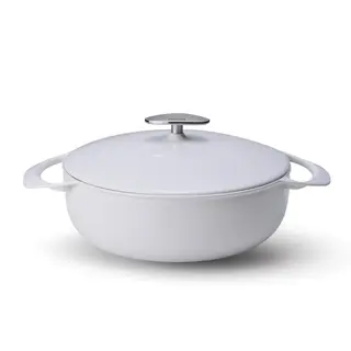 Garnek żeliwny UNILLOY Unohana 22 cm [US220WH]