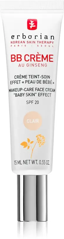 Erborian Lekki Krem BB do Twarzy z Filtrem SPF20 Clair 15ml