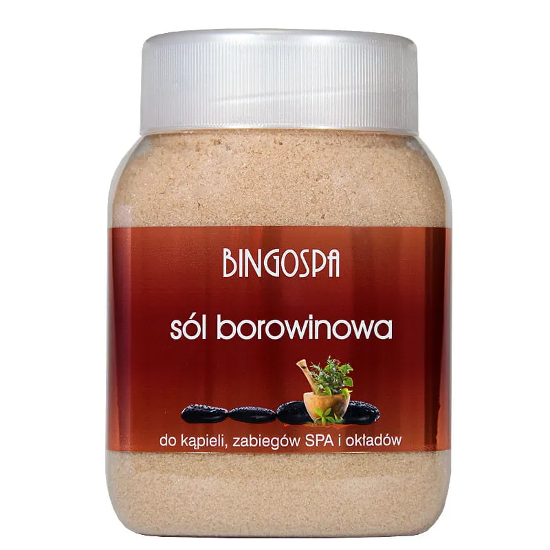 Sól borowinowa do kąpieli i okładów BINGOSPA