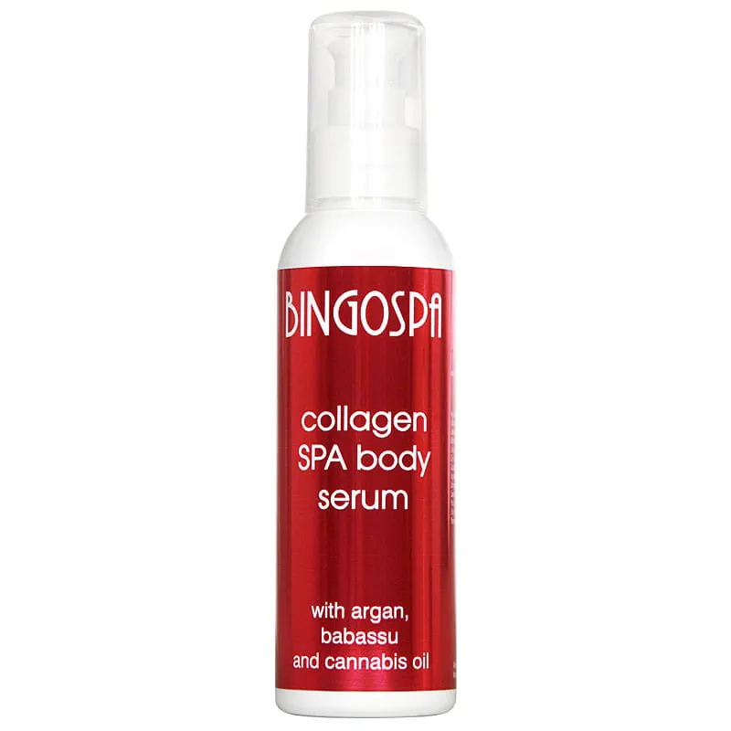 Serum kolagenowe SPA do ciała z olejkami z konopii, arganowym i babassu BINGOSPA