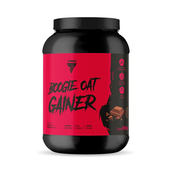 Odżywka węglowodanowo-białkowa BOOGIE OAT GAINER - Smak czekoladowy - 2000 g