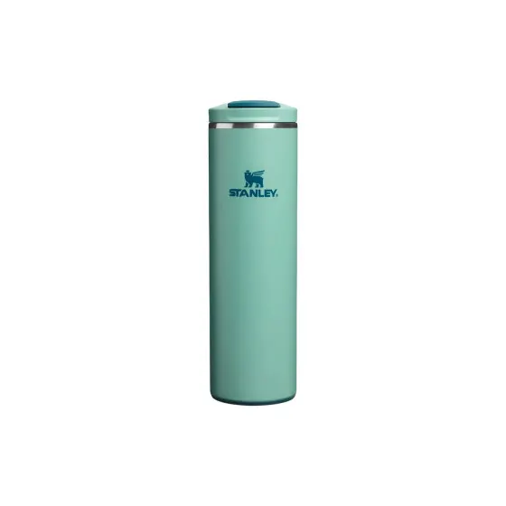 Kubek termiczny Stanley Transit Fliptop Spring Green – 470 ml, zielony