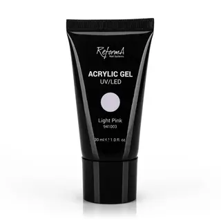 Acrylic Gel - Light Pink, jasno różowy, pastelowy akrylożel, 30 ml