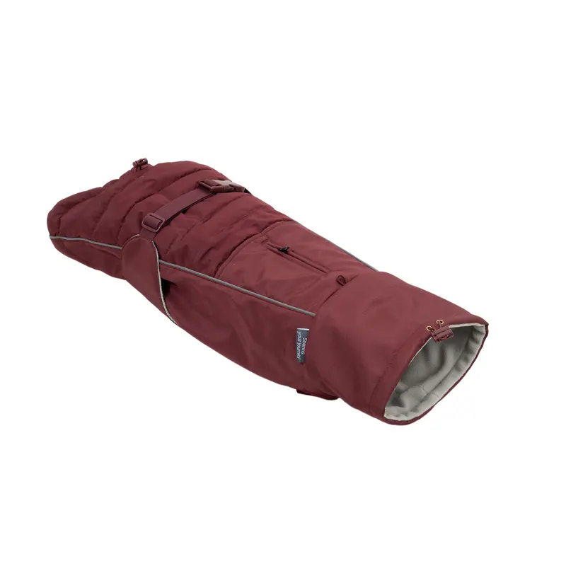 Nomad Tales Spirit Softshell – płaszcz dla psa, bordowy - Dł. grzbietu: ok. 50 cm