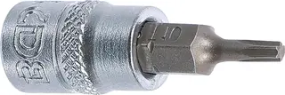 NASADKA TORX T10 6,3 MM Z RADEŁKOWANIEM PROFIL T 38 MM