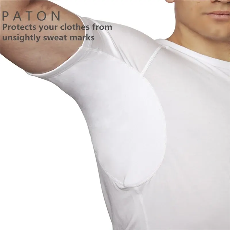 Hide Your Stains Custom Mens Armpit Dry And Confident Sweatproof Sweat-Blocking Sweat Proof Modal UnderShirt