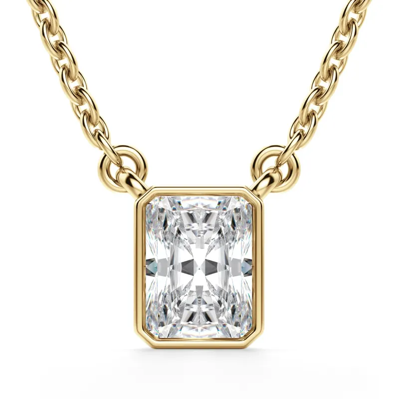 Naszyjnik Marseille Radiant 1.25 kt Laboratoryjny Diament 585 Żółte Złoto (14K)