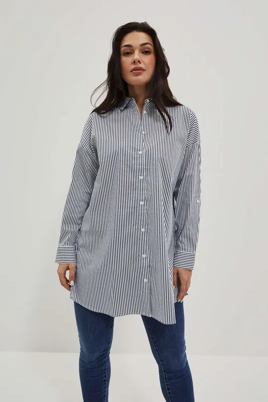 Koszula oversize w paski