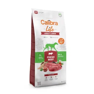 CALIBRA Life Adult Large Fresh Beef - sucha karma dla psa - 12kg