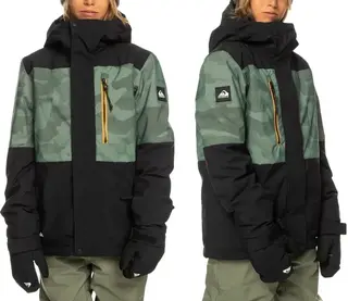 QUIKSILVER KURTKA ZIMOWA DZIECIĘCA DLA CHŁOPCA DZIEWCZYNKI OCIEPLANA L