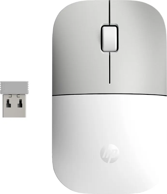 Mysz bezprzewodowa HP Z3700, biało-szara
