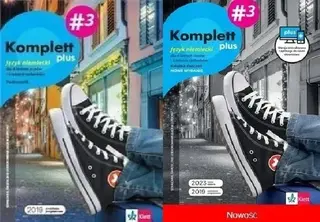 ZESTAW Komplett 3 Plus LEKTOR Podręcznik +Ćwiczeni