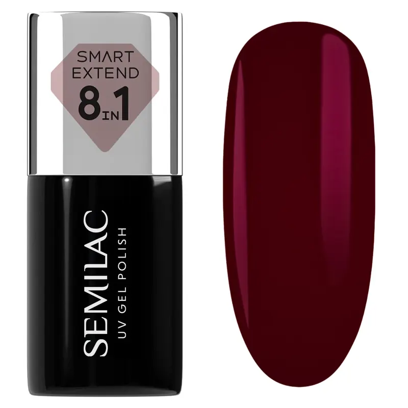 Semilac Smart Extend 8w1 Lakier Hybrydowy 831 Cherry Red