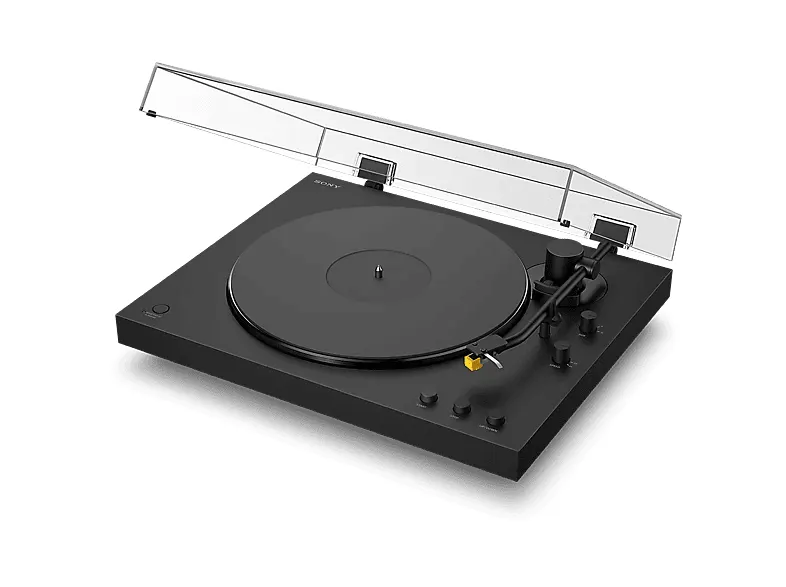 Gramofon SONY PS-LX5BT automat BT Hi-Res preamp niższy nacisk igły 2,0 g aluminiowe ramię odlewany talerz