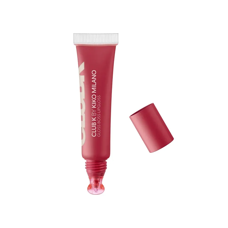Club K By Kiko Milano Gloss Boss Lipgloss Nawilżający Błyszczyk do Ust o Nieodpartym Połysku 01 Instaflirt 10ml