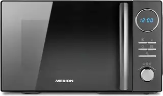 Kuchenka mikrofalowa+GRILL+PIECZENIE 3w1 23L Medion 900W ,10 Programów