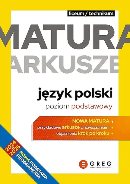 JĘZYK POLSKI. MATURA. ARKUSZE. POZIOM PODSTAWOWY - Joanna Baczyńska-Wybrańska,Magdalena Dąbrowska-Banyś