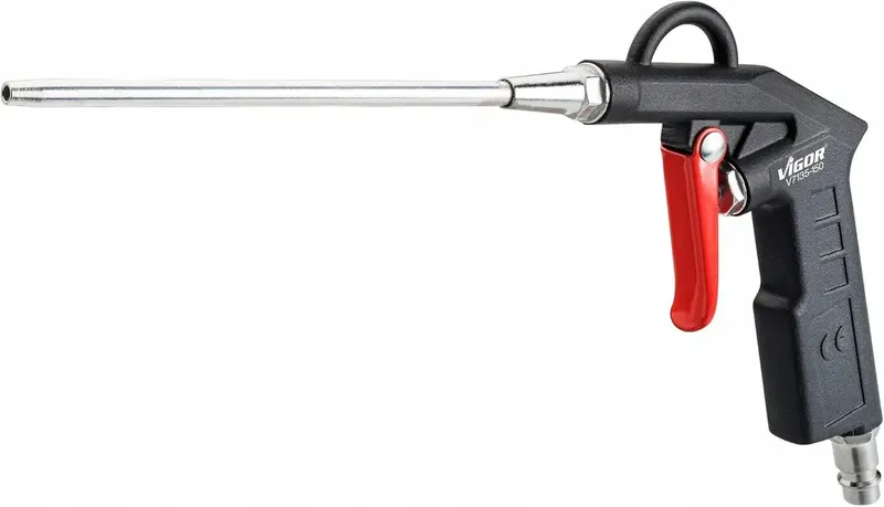 PISTOLET DO WYDMUCHIWANIA POWIETRZA 1/4' DŁUGI UCHWYT TERMICZNY