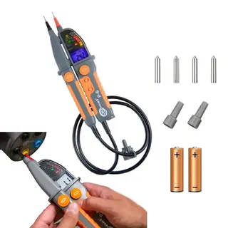 SONEL P-6 Tester Wskaźnik Napięcia 1000V Dwubiegunowy Próbnik LCD Zestaw