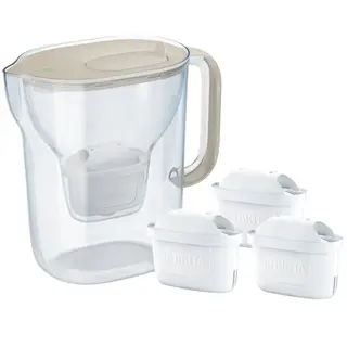 Dzbanek filtrujący Brita Style Essential XL Piaskowy + 3 wkłady Maxtra Pro Pure Performance