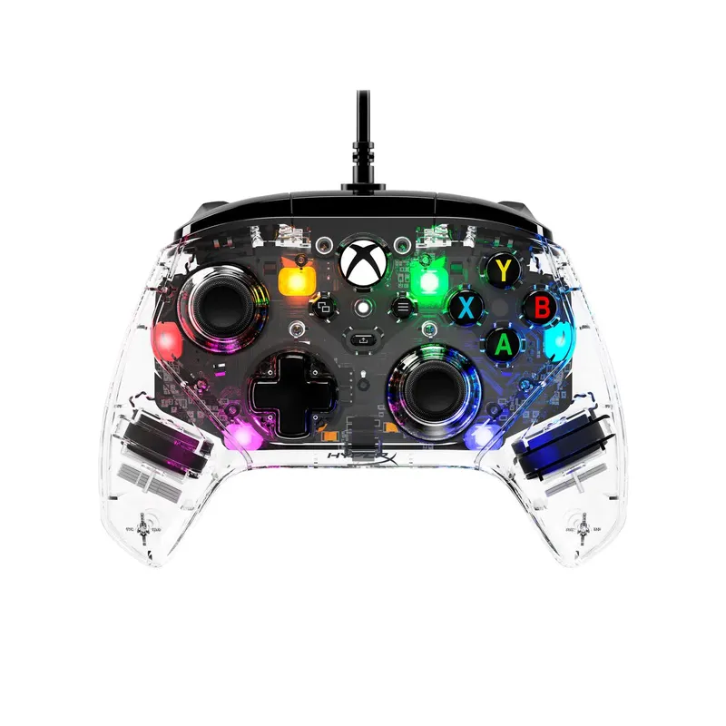 HyperX Clutch Gladiate – przewodowy kontroler do gier z podświetleniem RGB – Xbox