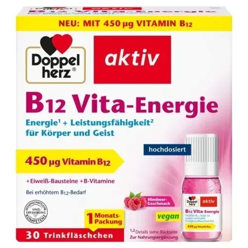 Doppelherz® aktiv B12 Intense, 30 butelek