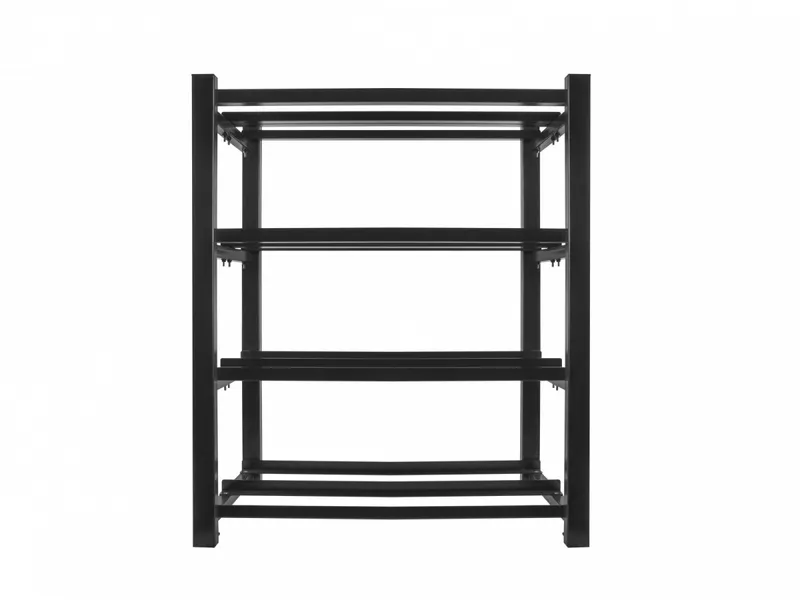 Lanberg Regał na baterie UPS 830X454 2X4 (8) czarny OR01-830454-204-BK