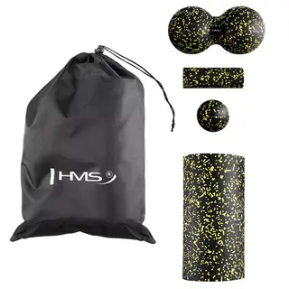 Zestaw do masażu HMS FSBM04 set - black-yellow