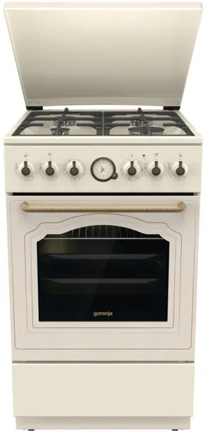 Kuchnia gazowo-elektryczna Gorenje GKS5B70CLI 50cm 70l 4 Palniki Termoobieg