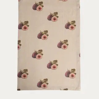 Bieżnik AMBRA bawełniany z figowym wzorem 40x160 cm